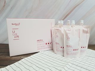 본리브 나 다운 시작 ABC주스 프리바이오틱스 — 5점을 준 리뷰어가 2021년 1월 올린 사용 사진