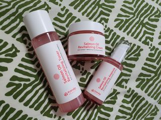 아이앤립 / EYENLIP 아이앤립 연어오일 리바이탈라이징 토너+앰플+크림 3종 세트 — 5점을 준 리뷰어가 2021년 5월 올린 사용 사진