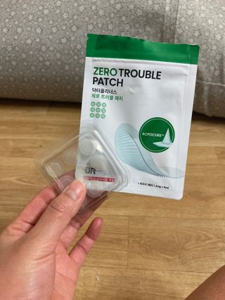 닥터플리너스 제트 큐어 크림 30ml + 제로 트러블 패치 9EA — 5점을 준 리뷰어가 2022년 4월 올린 사용 사진
