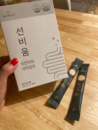 [뉴트릴렉스] 선비움 첨가물 없는 착한 차전자피 식이섬유  2박스 — 5점을 준 리뷰어가 2021년 8월 올린 사용 사진