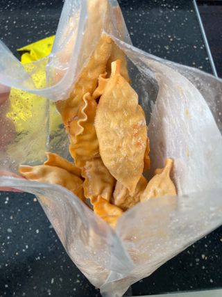한만두 진한 해물맛 짬뽕만두 1kg — 5점을 준 리뷰어가 2021년 4월 올린 사용 사진