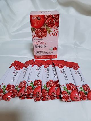 함초록 Rg+ 석류콜라겐젤리 — 5점을 준 리뷰어가 2021년 3월 올린 사용 사진