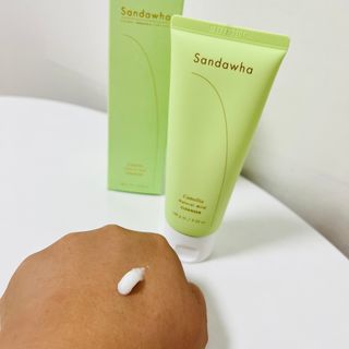스킨큐어 산다화 울트라 젠틀 약산성 세안제 — 5점을 준 리뷰어가 2022년 8월 올린 사용 사진