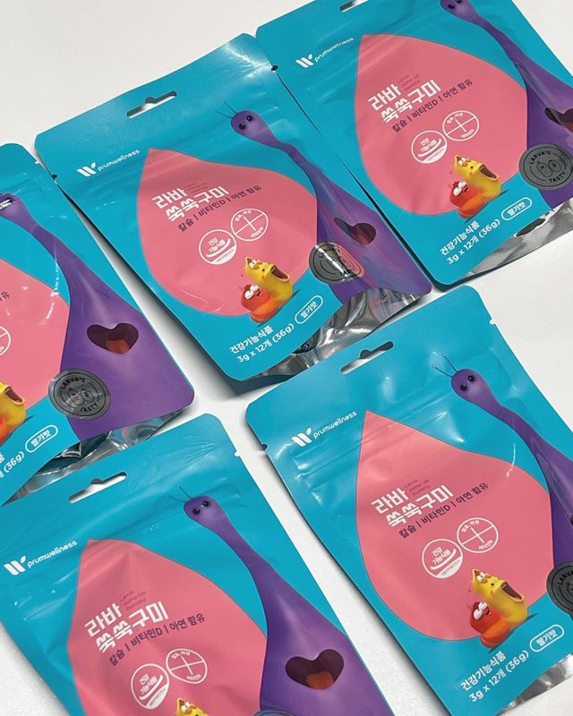 [푸름웰니스] 라바 쑥쑥구미 36g 리뷰 사진