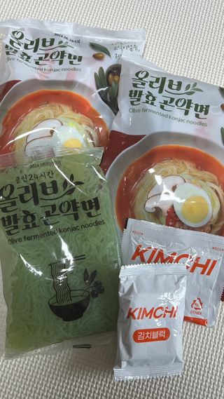클린24시간 올리브발효곤약면 시원김치면 1세트-(3봉) — 4점을 준 리뷰어가 2024년 2월 올린 사용 사진