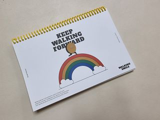 리훈 차일드라이크 워킹스마일 초등학생 스터디 플래너 — 5점을 준 리뷰어가 2022년 3월 올린 사용 사진