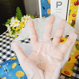 [후르디아] 골라쓰는 비건마스크팩 2종 -백년초 / 망고 — 5점을 준 리뷰어가 2021년 9월 올린 사용 사진