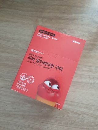 [푸름웰니스] 라바 멀티비타민 구미 36g — 5점을 준 리뷰어가 2022년 1월 올린 사용 사진