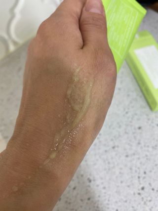 성분에디터 원더바스 카밍 캡슐 클리어 선 — 5점을 준 리뷰어가 2021년 6월 올린 사용 사진