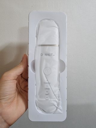 디하우트 랩 4 in 1 갈바닉 아쿠아 워터 필링기 스킨스크러버 — 5점을 준 리뷰어가 2021년 11월 올린 사용 사진