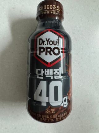 닥터유 프로 단백질 드링크 40g 초코 닥터유 프로 단백질드링크 40g 초코 — 5점을 준 리뷰어가 2024년 9월 올린 사용 사진