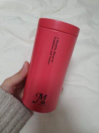 마시다 붉은 석양 빛을 담은 프리미엄 수제 블렌딩 홍차, 레드선셋블랙티 — 5점을 준 리뷰어가 2021년 3월 올린 사용 사진
