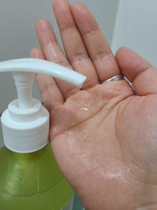 달리프 클로렐라 베러 루트 릴렉싱 샴푸 500ml — 5점을 준 리뷰어가 2021년 2월 올린 사용 사진