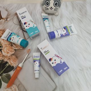 닥터데디스 안심불소 튼튼치약(청포도, 민트 중 택 1) 60g + 여행용 미니 치약 15g — 5점을 준 리뷰어가 2022년 8월 올린 사용 사진