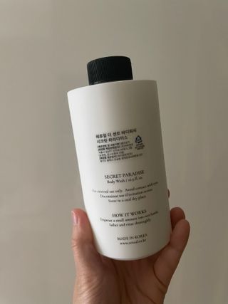 레츄얼 더 센트 바디워시 시크릿 파라다이스(500ml) — 4.5점을 준 리뷰어가 2022년 6월 올린 사용 사진