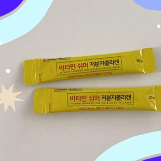 자연에온 경남제약 비타민 쉬머 저분자콜라겐 20g x 30포 — 5점을 준 리뷰어가 2021년 12월 올린 사용 사진