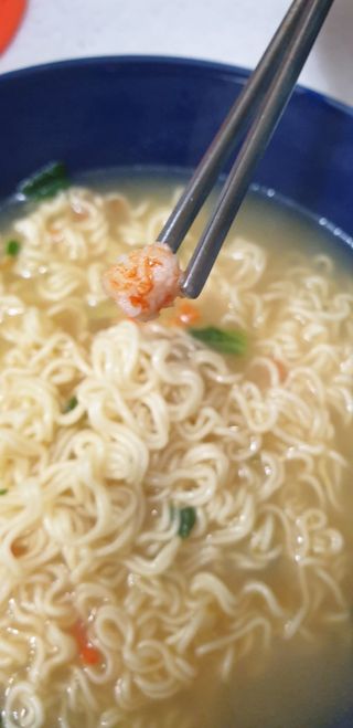[풀무원] 자연은맛있다 정면, 백면, 홍면  세트 — 5점을 준 리뷰어가 2021년 4월 올린 사용 사진