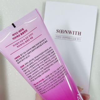 SOONWITH 바이오 내추럴 리프레싱 폼클렌징 — 5점을 준 리뷰어가 2021년 3월 올린 사용 사진