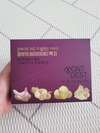 [몽베스트] 위드 더 블랜딩 하우스 콤부차 _ 버라이어티팩II — 5점을 준 리뷰어가 2024년 2월 올린 사용 사진