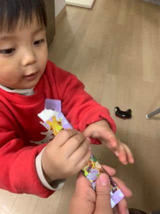 다나음 180도 칼슘젤리+아연면역젤리 — 5점을 준 리뷰어가 2022년 1월 올린 사용 사진