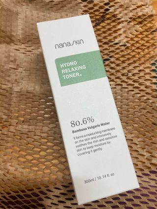 나나스킨 하이드로릴렉싱토너 — 5점을 준 리뷰어가 2021년 4월 올린 사용 사진