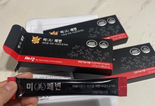 새롬바이오 리생 [미쾌변] 차전자피 식이섬유 건강기능식품 3팩 — 4.5점을 준 리뷰어가 2021년 6월 올린 사용 사진