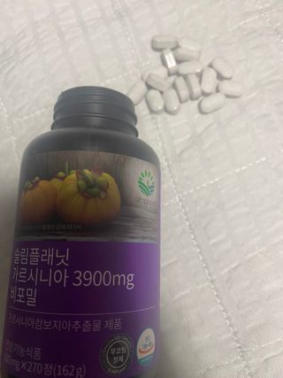 슬림플래닛 가르시니아 3900mg — 5점을 준 리뷰어가 2021년 3월 올린 사용 사진
