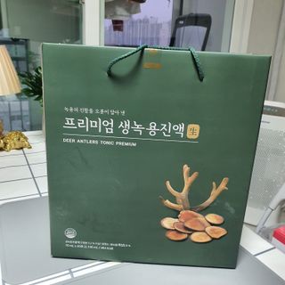 서울약사신협 약사신협_생녹용 진액_70ml x 30포 — 5점을 준 리뷰어가 2021년 7월 올린 사용 사진