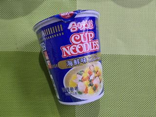 NISSIN 닛신 컵누들  4종 - 씨푸드오리지날, 씨푸드 스파이시, 씨푸드 커리, 씨푸드 XO소스 — 5점을 준 리뷰어가 2021년 12월 올린 사용 사진