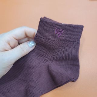 [사이즈가 있는 양말 필로이] 남/여 골지 발목 양말 4족 세트 남【S, M, L, XL】여【S, M, L】_컬러 랜덤 — 5점을 준 리뷰어가 2022년 6월 올린 사용 사진