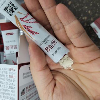 하루 1포로 콜레스테롤, 유산균, 고역가 소화효소까지 한번에 섭취! 다온바이오 홍자임 1개월분(30포) — 5점을 준 리뷰어가 2022년 12월 올린 사용 사진