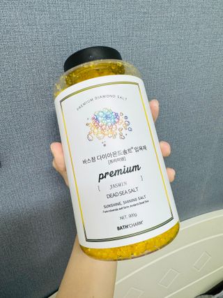 프리[바스참] 다이아몬드솔트 프리미엄(자스민향) — 5점을 준 리뷰어가 2024년 6월 올린 사용 사진