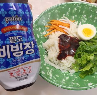 팔도비빔장 시그니처 380g 2개 — 5점을 준 리뷰어가 2022년 2월 올린 사용 사진