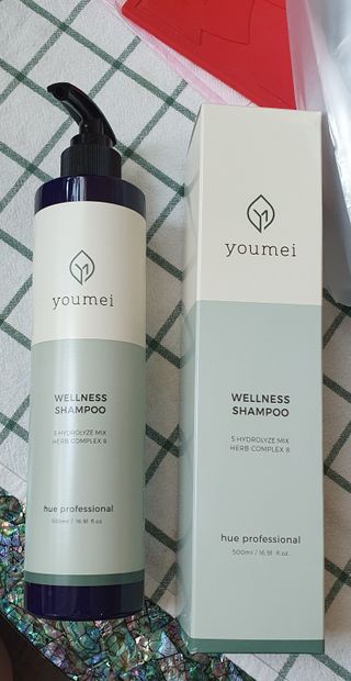 유메이 웰니스 샴푸 500ml — 5점을 준 리뷰어가 2022년 1월 올린 사용 사진