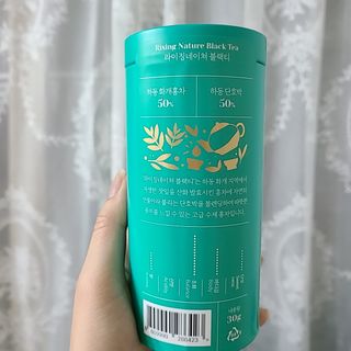 마시다 대자연이 빚은 프리미엄 수제 블렌딩 홍차, 라이징네이쳐블랙티 — 4.5점을 준 리뷰어가 2021년 5월 올린 사용 사진