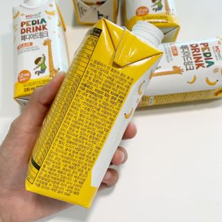 메디웰 페디아드링크 미니 바나나맛 — 5점을 준 리뷰어가 2021년 7월 올린 사용 사진