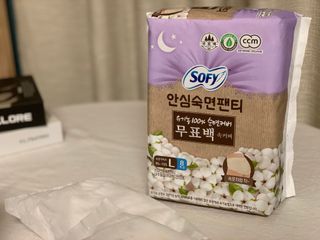 LG유니참 쏘피SOFY [SOFY] 안심숙면팬티/무표백속커버 — 5점을 준 리뷰어가 2021년 4월 올린 사용 사진