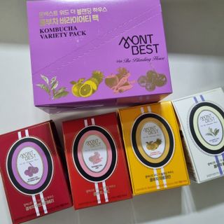 몽베스트 위드더 블랜딩 하우스 콤부차 _ 버라이어티팩 — 5점을 준 리뷰어가 2023년 6월 올린 사용 사진