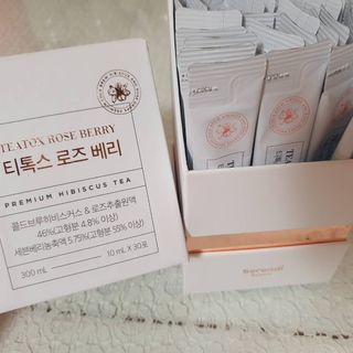세렌디뷰티_이너뷰티 티톡스 로즈 베리 — 5점을 준 리뷰어가 2021년 3월 올린 사용 사진