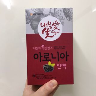서울약사신협_내몸애생발란스아로니아_70ml x 30포 — 5점을 준 리뷰어가 2021년 7월 올린 사용 사진