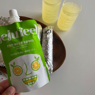 JEJUFEEL 풋풋한 제주담은 청귤에이드 — 5점을 준 리뷰어가 2022년 10월 올린 사용 사진