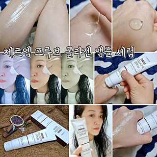 체르엠  프루브 콜라겐 앰플세럼 60ml 1병 — 5점을 준 리뷰어가 2022년 1월 올린 사용 사진