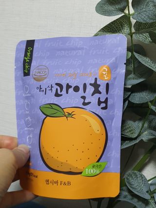 아비삭과일칩 5종 /딸기,사과,배,귤,무화과 5종 — 5점을 준 리뷰어가 2021년 4월 올린 사용 사진