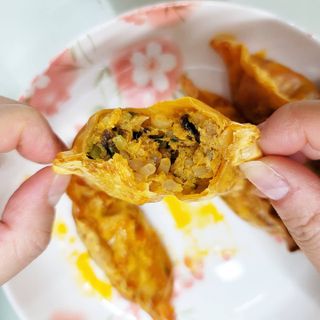 한만두 진한 해물맛 짬뽕만두 1kg — 4.5점을 준 리뷰어가 2021년 4월 올린 사용 사진