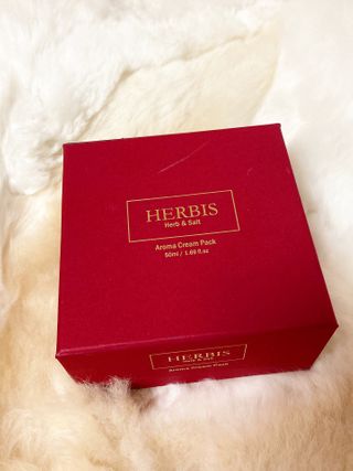 약손명가코스메틱 헤르비스 아로마 크림팩 50ml — 5점을 준 리뷰어가 2021년 2월 올린 사용 사진