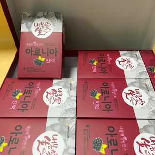 서울약사신협_내몸애생발란스아로니아_70ml x 30포 — 5점을 준 리뷰어가 2021년 6월 올린 사용 사진
