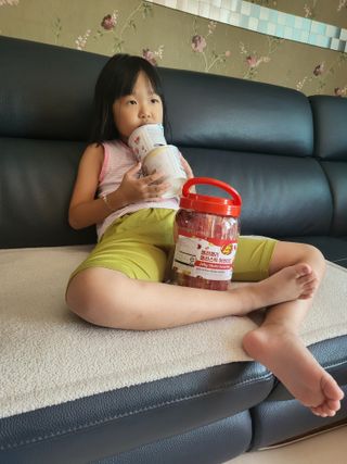 젤리벨리 젤리스틱 어쏘티드 900g — 5점을 준 리뷰어가 2022년 9월 올린 사용 사진