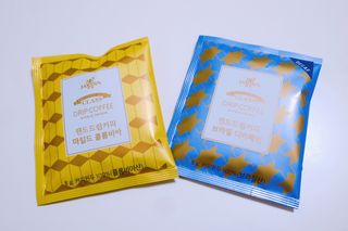 (주)쟈뎅 쟈뎅 클래스 핸드 드립 커피 10P 2종_디카페인 1종+랜덤 플레이버 1종 — 5점을 준 리뷰어가 2021년 4월 올린 사용 사진