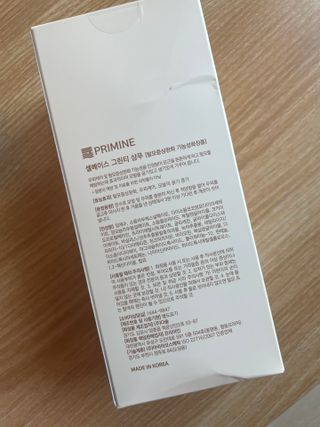 프리마인 더이상 뻣뻣하고 효과없는 탈모샴푸는 NO. 근본부터 케어하는 셀베이스 그린티샴푸(500ml) — 5점을 준 리뷰어가 2023년 3월 올린 사용 사진
