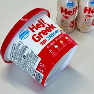 덴마크 프리 [하이(Hej!)]  패키지(요구르트, 그릭요거트) — 5점을 준 리뷰어가 2025년 7월 올린 사용 사진
